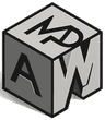 MADWORKS.3D küp logosu
